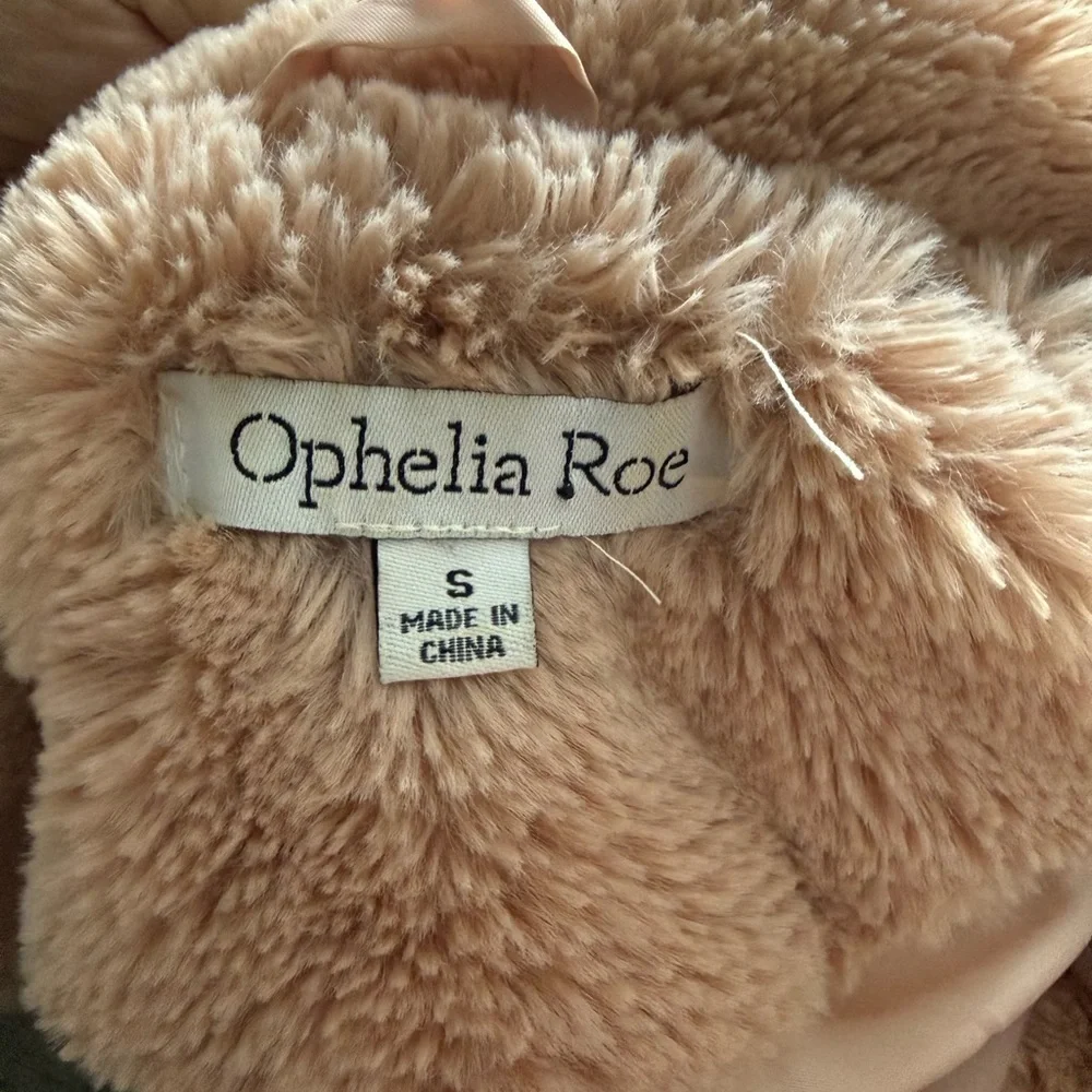 Cozy Tan Faux Fur Women's Coat